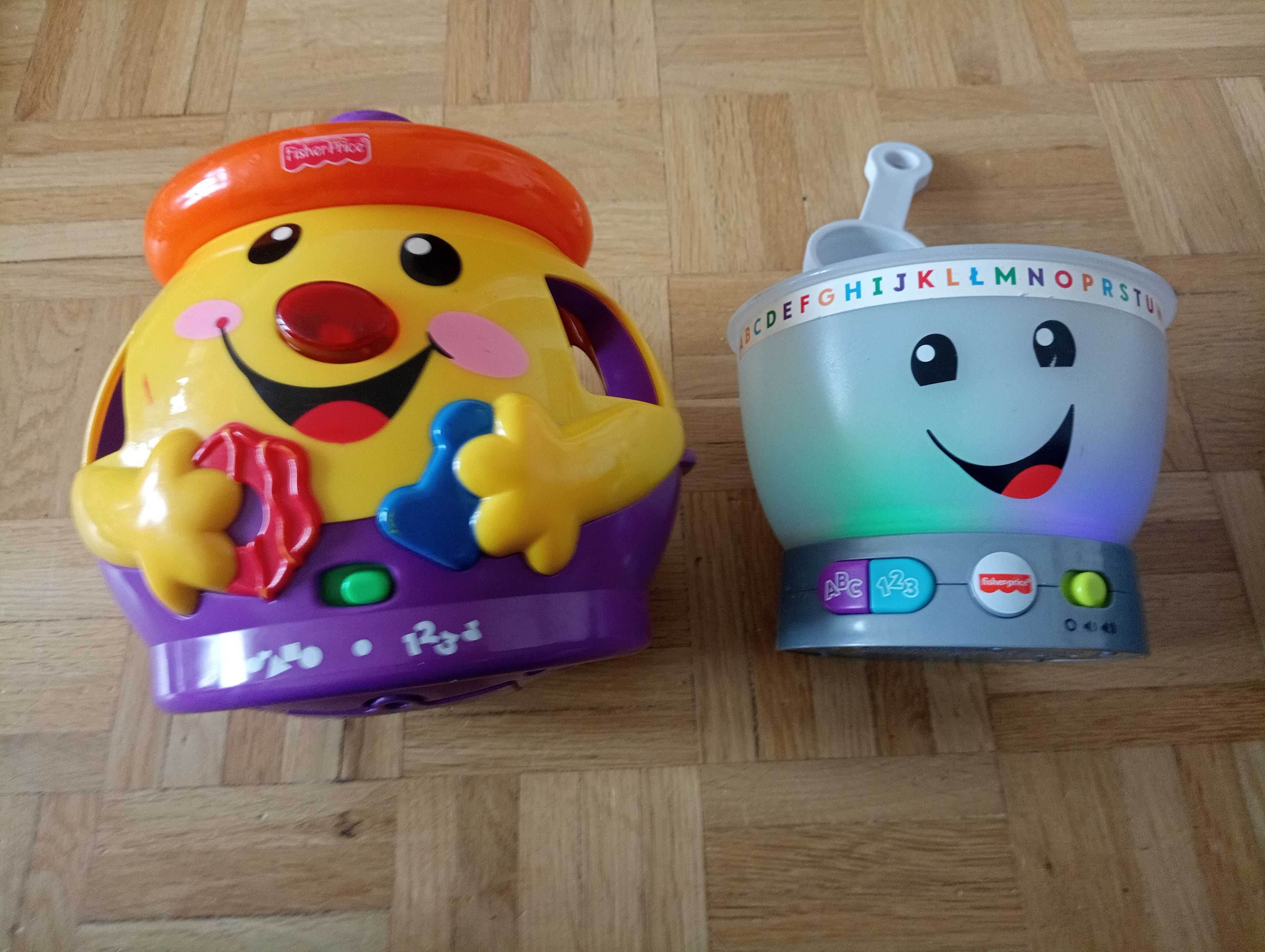 Garnuszek na klocuszek, blender Fisher price