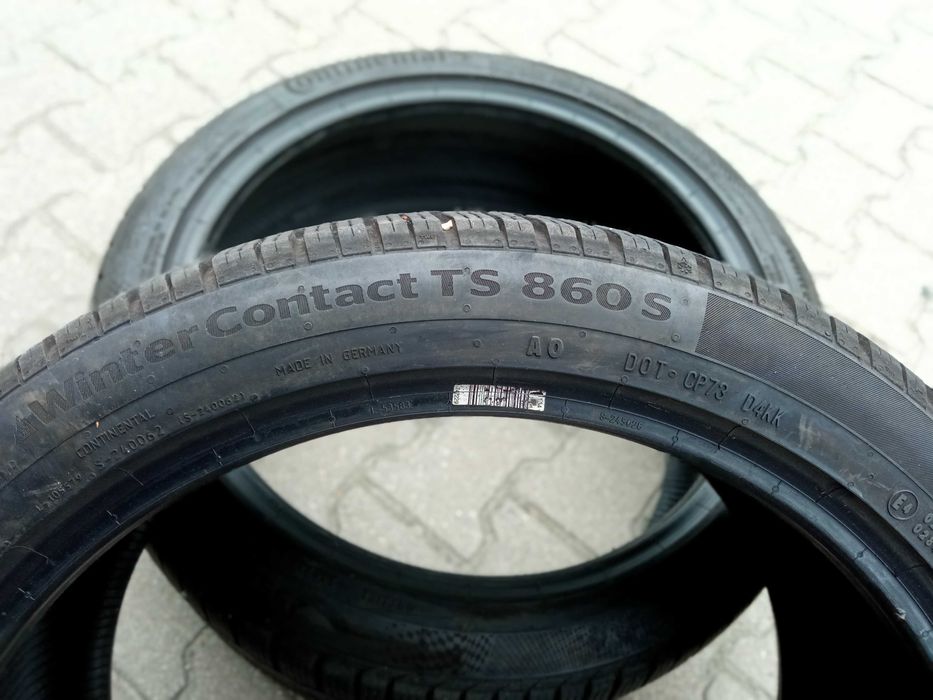 Continental 20 255/40 Wintercontact Ts 860s Para 2023 Zima Audi