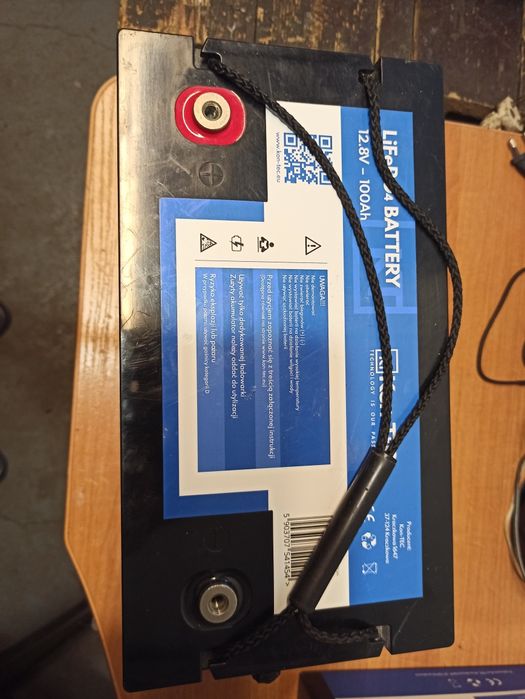 Bank energii Akumulator Lifepo4 polskiej produkcji Kon Tec 100Ah 12V z