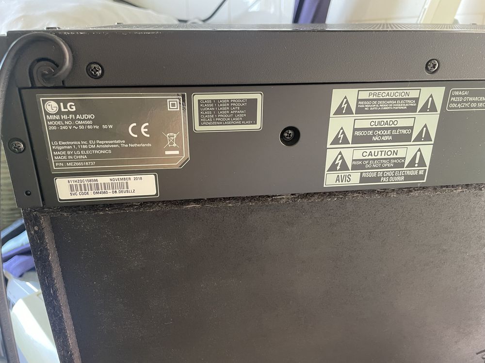 Coluna Som OM4560