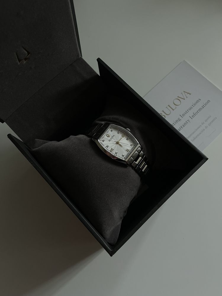 8 бриллиантов Bulova Diamond часы diamonds с годинник з діамантами