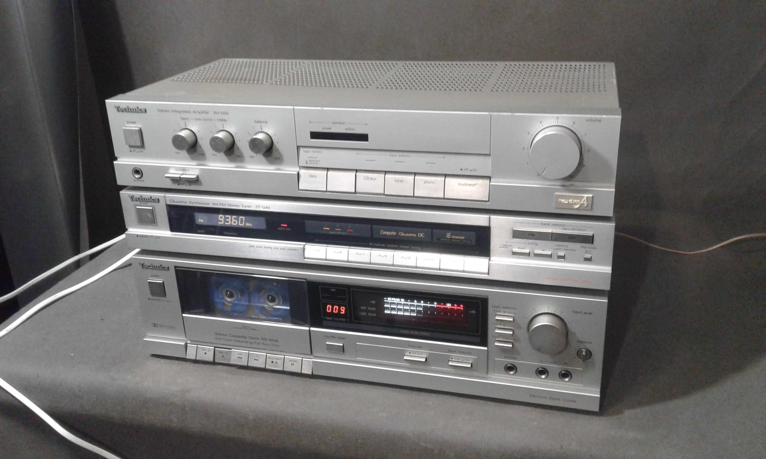 TECHNICS SU-500,,RS-B106,zestaw stereo