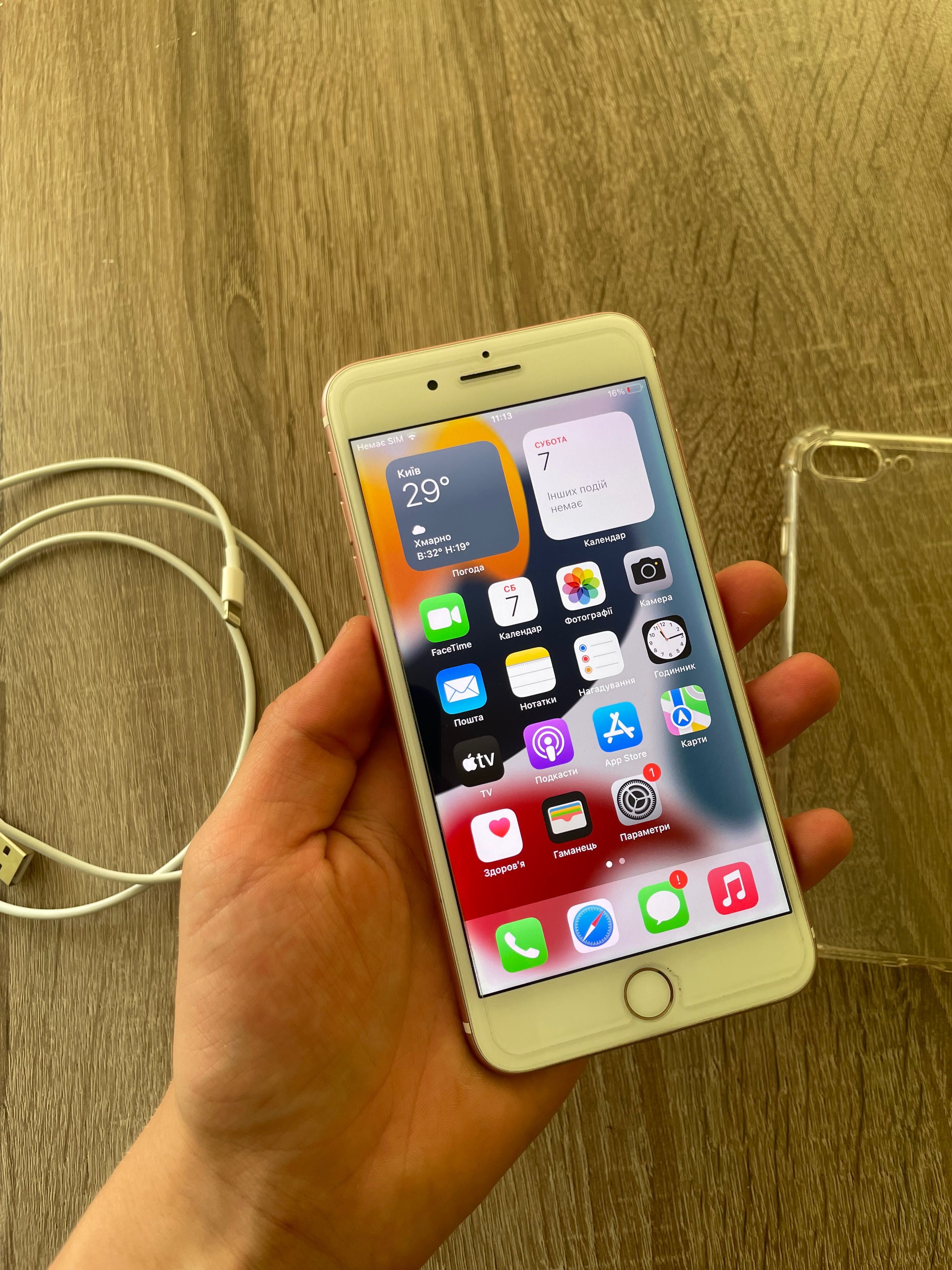 iPhone 7 plus 256 gb rose gold Айфон 7+ 256 гб 92%