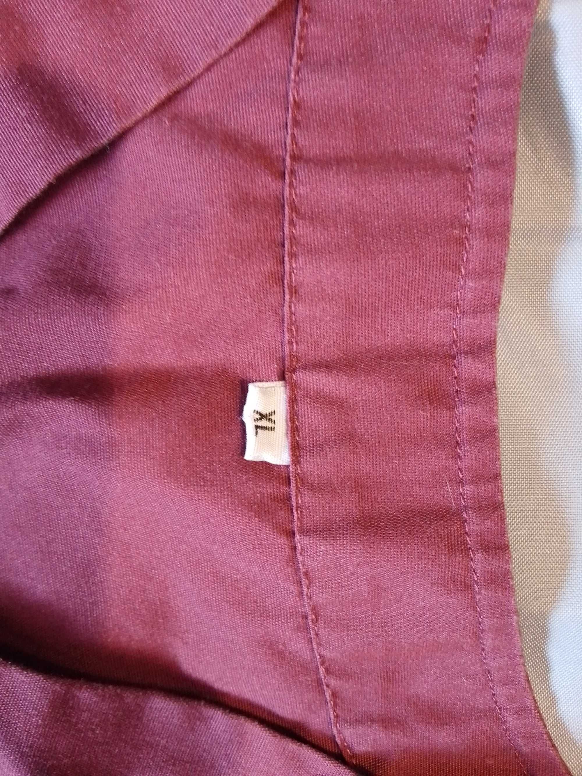 Bluza medyczna burgundowa męska xl