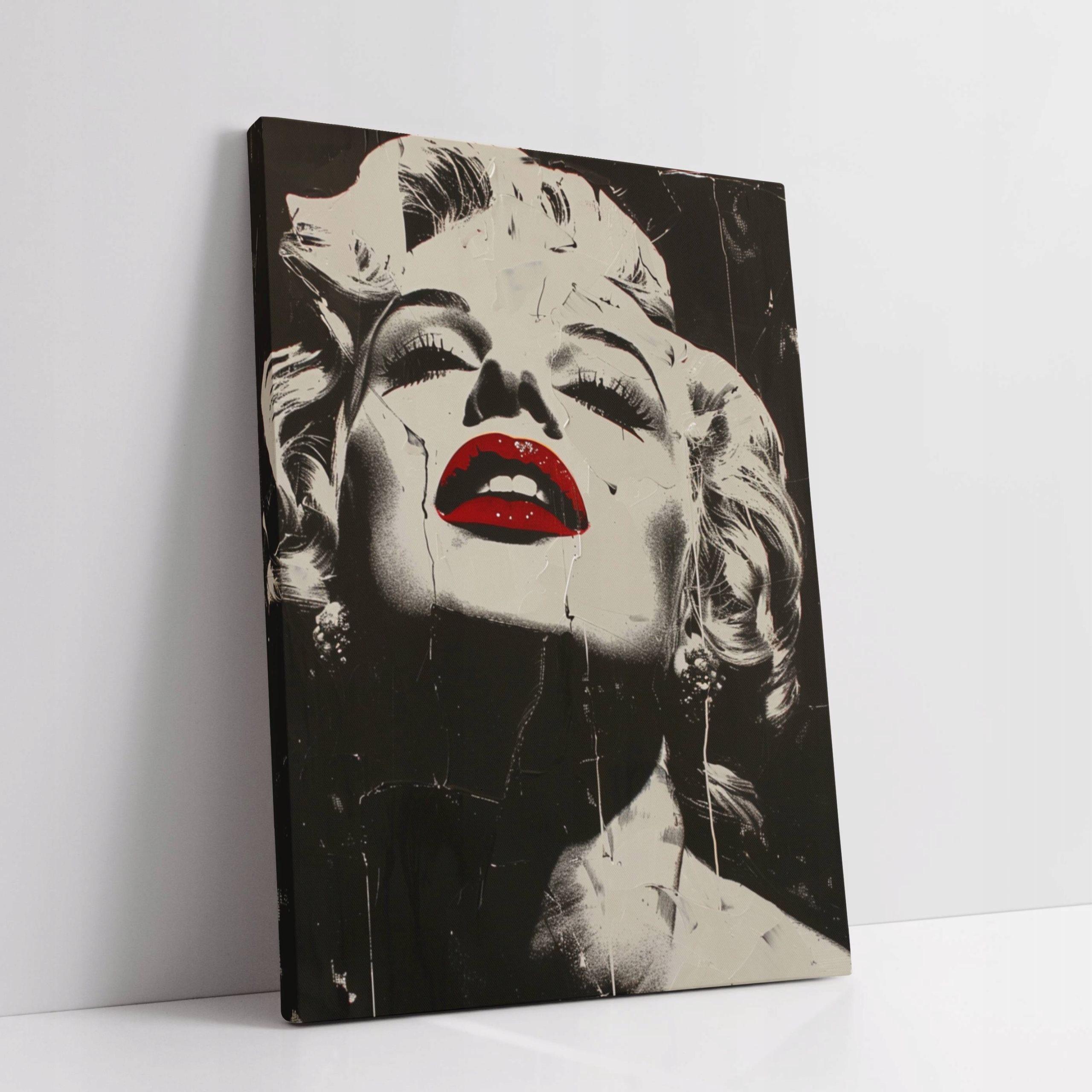 Obraz na płótnie Marilyn Monroe 75x100 cm - Pop Art Deco do wnętrz