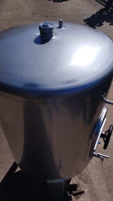 Cuba de inox capacidade 250 litros como nova como nova