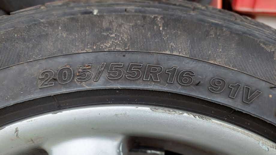 Koło 205/55 R16 zapas