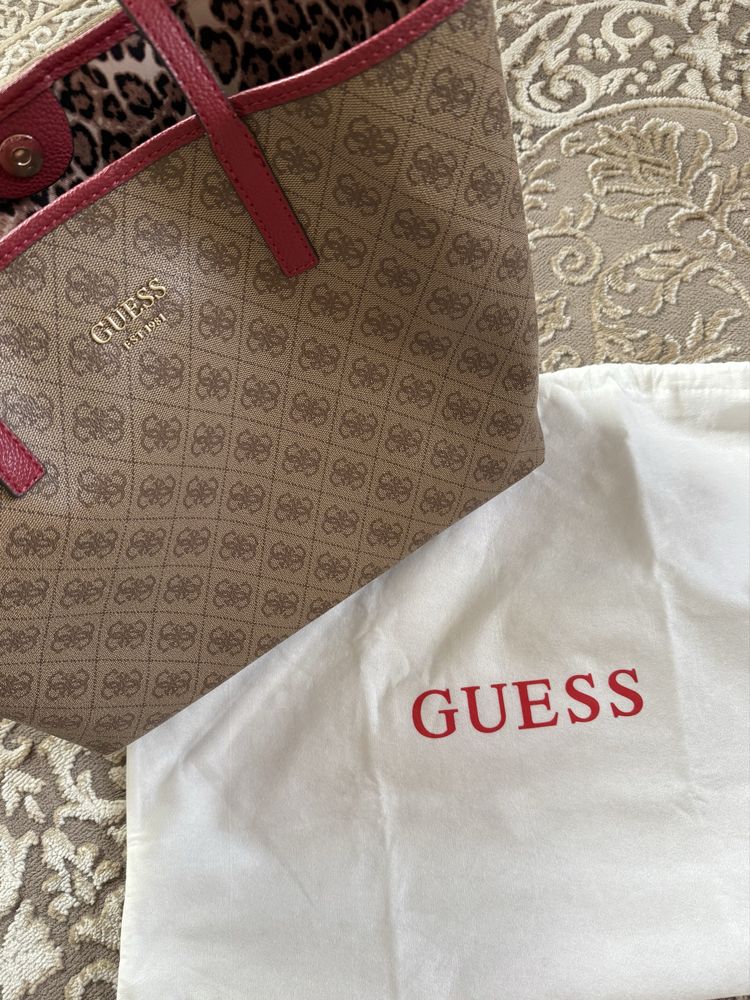 torbeka guess shopper + kosmetyczka