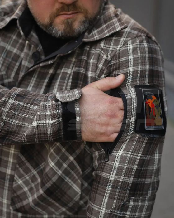 Картата сорочка чоловіча в клітинку