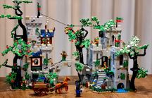 Lego 910043 bricklink - leśna kryjowka