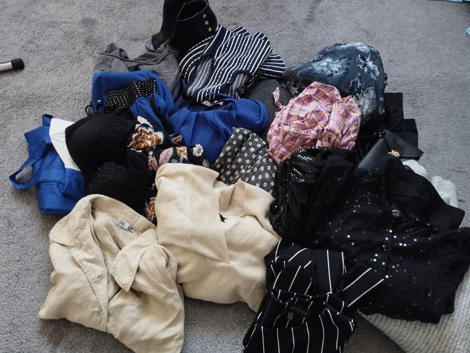 Duży zestaw ubrań paka ciuchów damskich L/XL