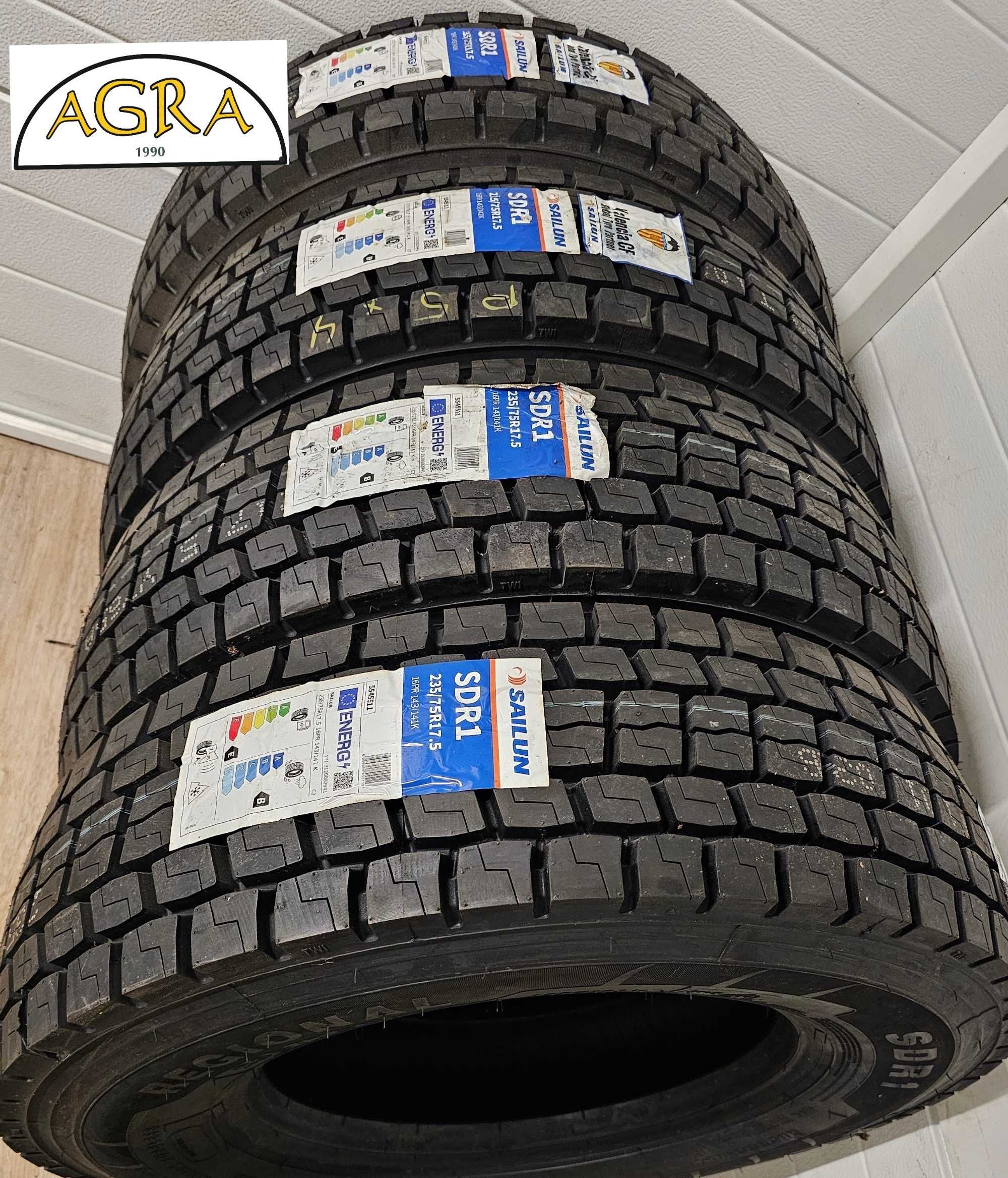 235/75R17.5 (640netto) SAILUN  SDR napęd opona napędowa opony MOCNA