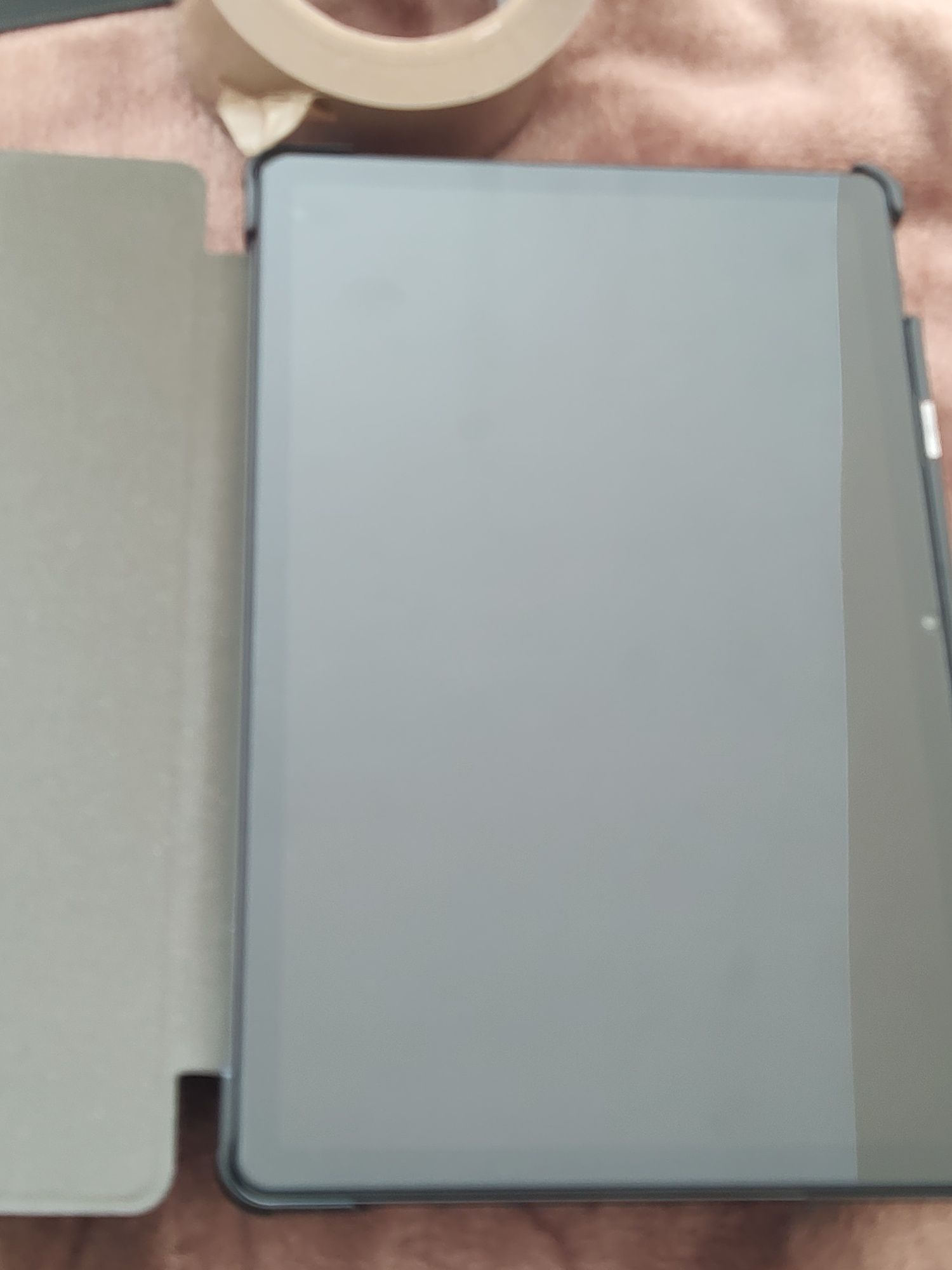 Tablet z etui nowy szkło 9h Lenovo m10 plus