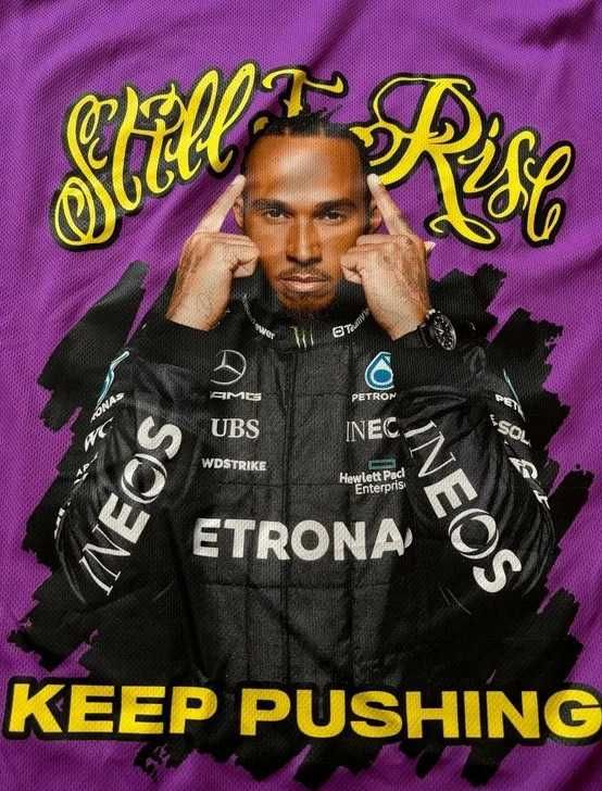 Dwa T-shirty Lewis Hamilton F1 custom