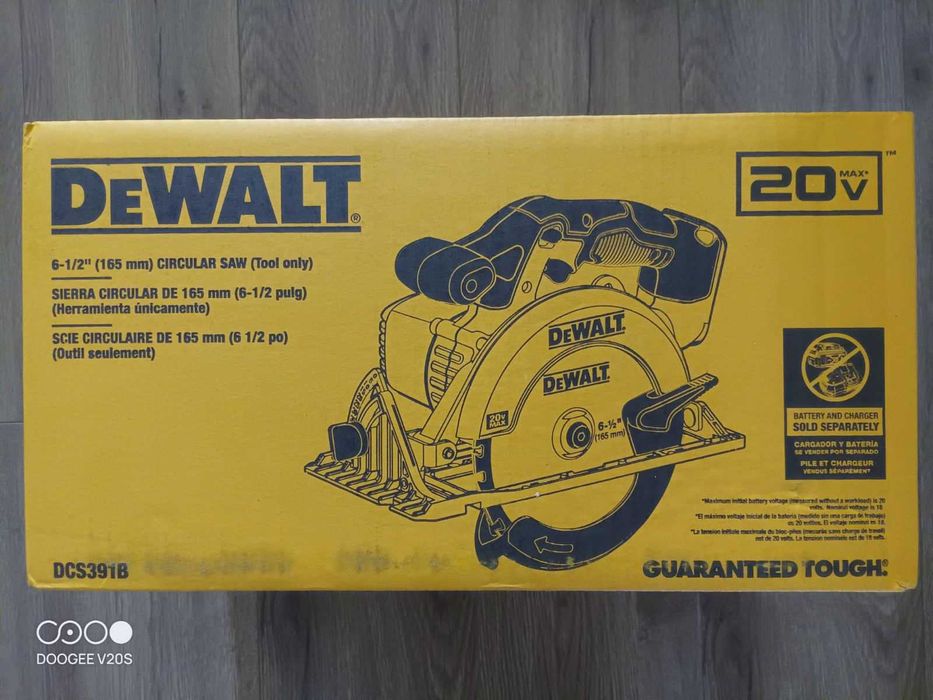 Dewalt DCS391 20V MAX Cordless 6-1/2" Circular Saw