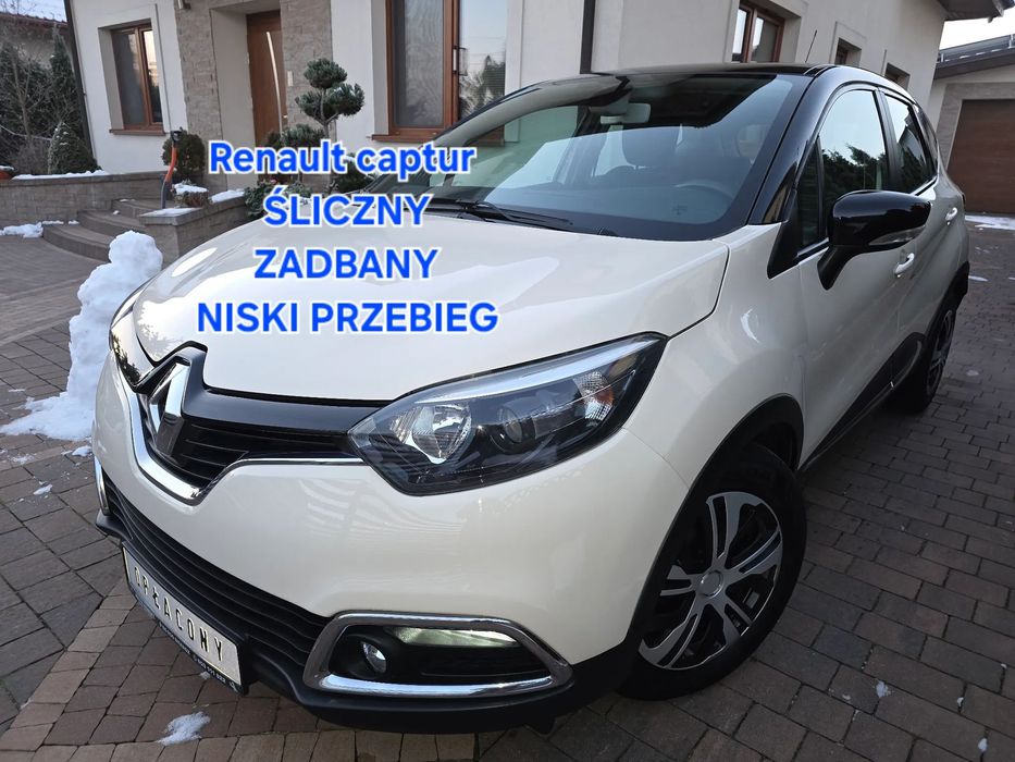 Renault Captur Śliczny* Zadbany * Jak nowy* Niski przebieg*
