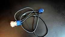 Kabel do monitora VGA z przejściówką DVI 1.5m