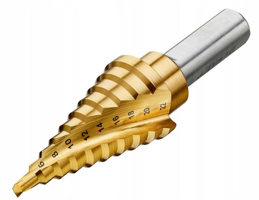 Wielostopniowe Wiertło Titanium 4-22 mm do metalu plastiku DeWalt