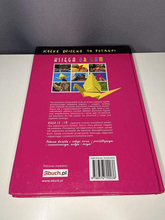 Księga origami składanie papieru