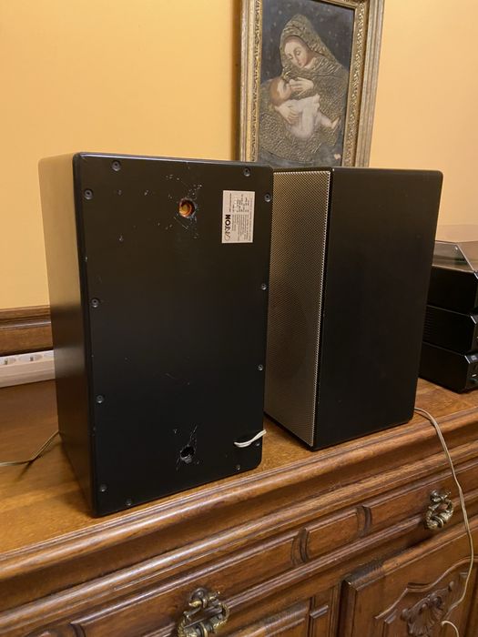 Znakomite małe monitory Canton LE 350! Vintage, czarne, lata 70