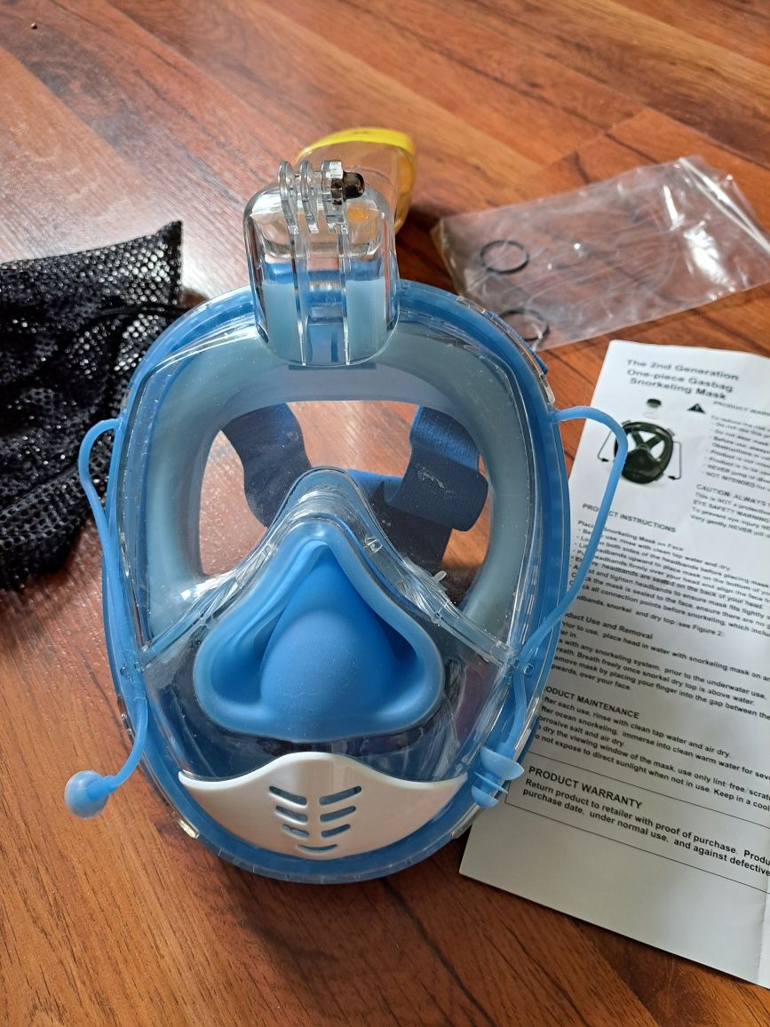 Подводная полнолицевая маска для снорклинга