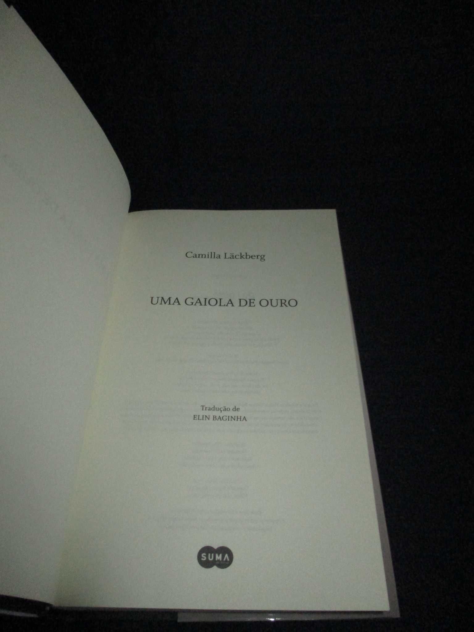 Livro Uma Gaiola de Ouro Camilla Läckberg CD