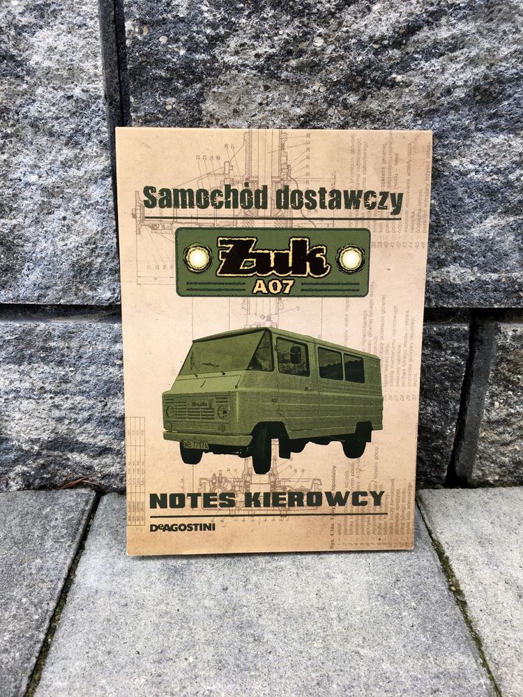 Notes kierowcy - ŻUK A07 auta PRL