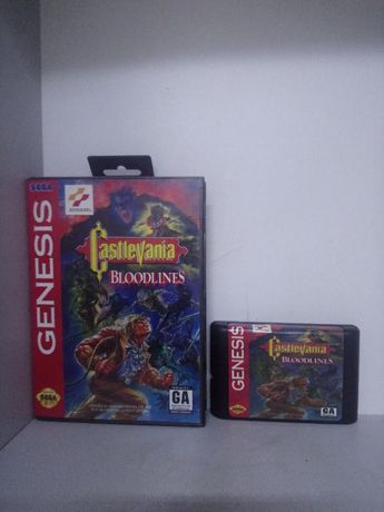 Castlevania Bloodlines (Sega Genesis / Mega Drive) игра в коробке