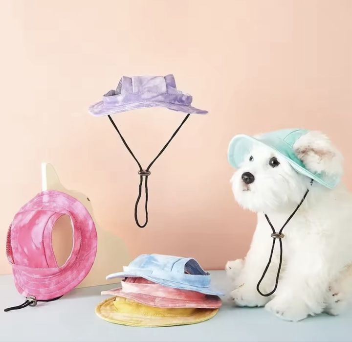 Солнцезащитная кепка - панама для домашнего питомца
