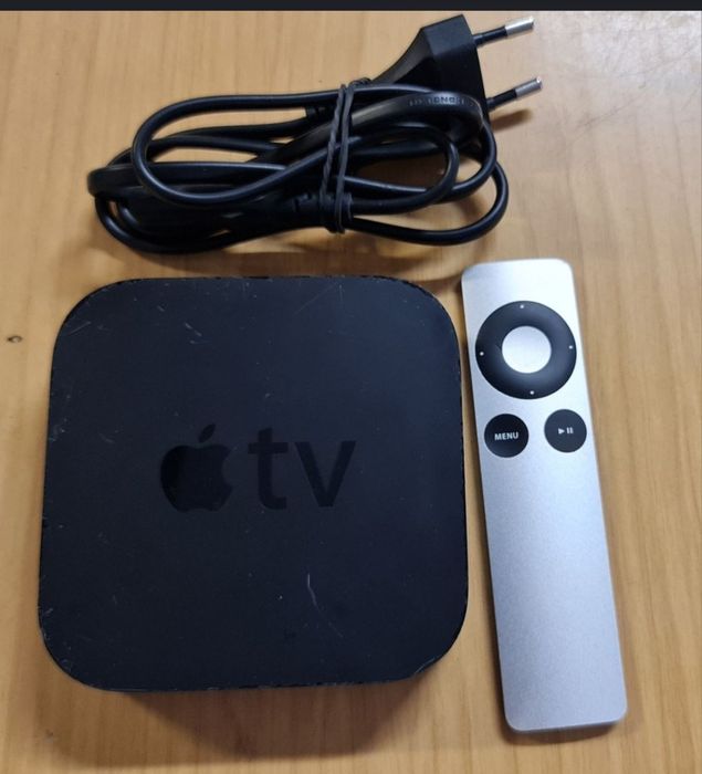 Apple TV Gen 3 A1469 z oryginalnym pilotem Odtwarzacz multimedialny