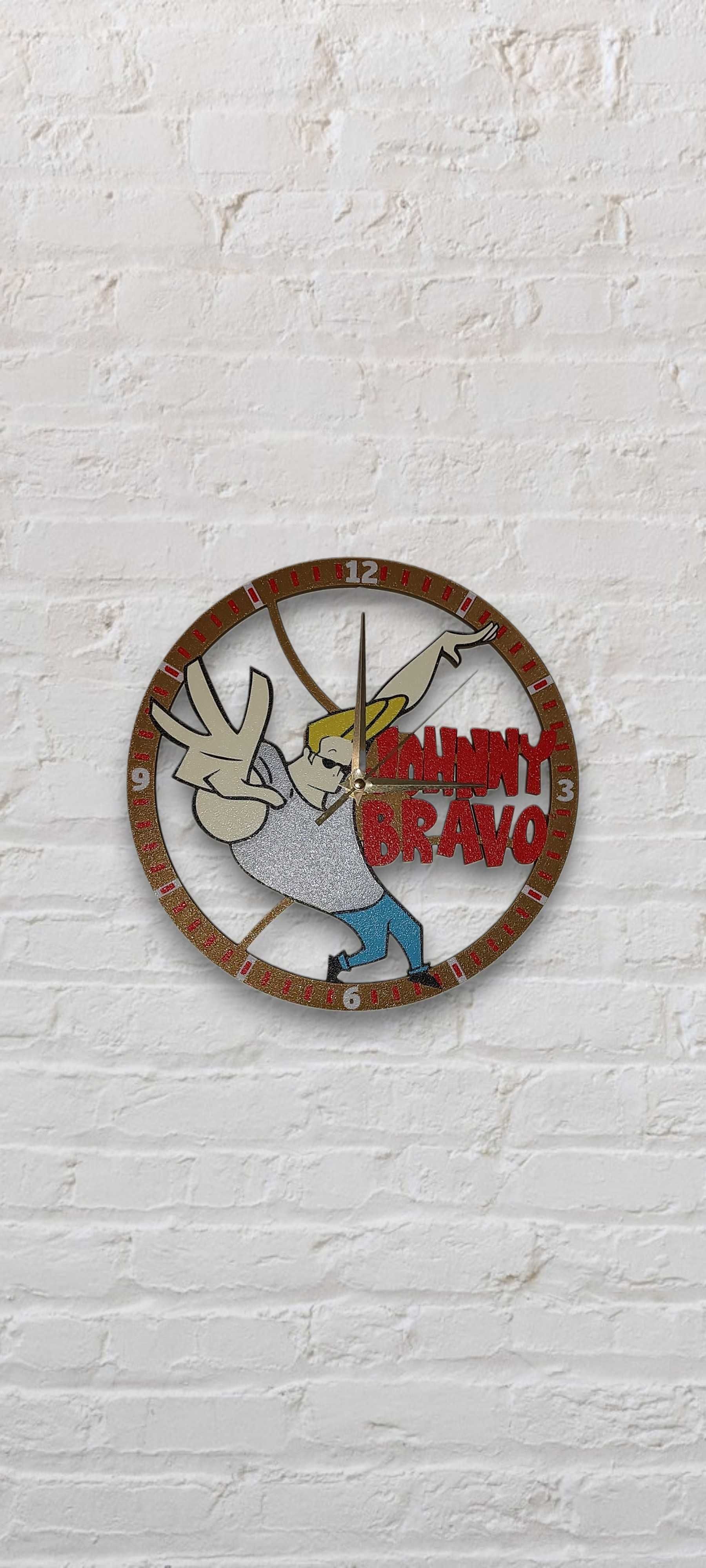 Zegar ścienny Johnny Bravo – styl i humor w jednym!
