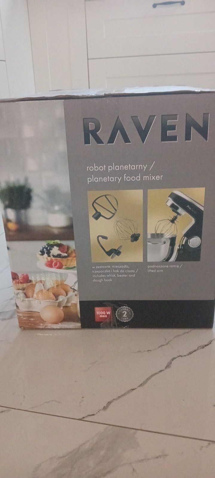 Nowy robot planetarny kuchenny Raven