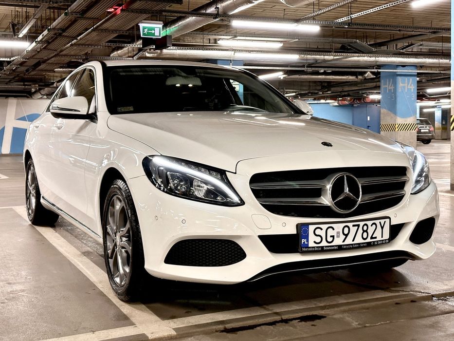 Mercedes-Benz Klasa C Mercedes C180 W205 • 1.6 156 KM • Automat • Salon PL • VAT 23%