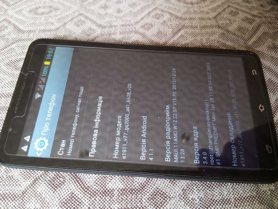 Смартфон Android Note2 6"