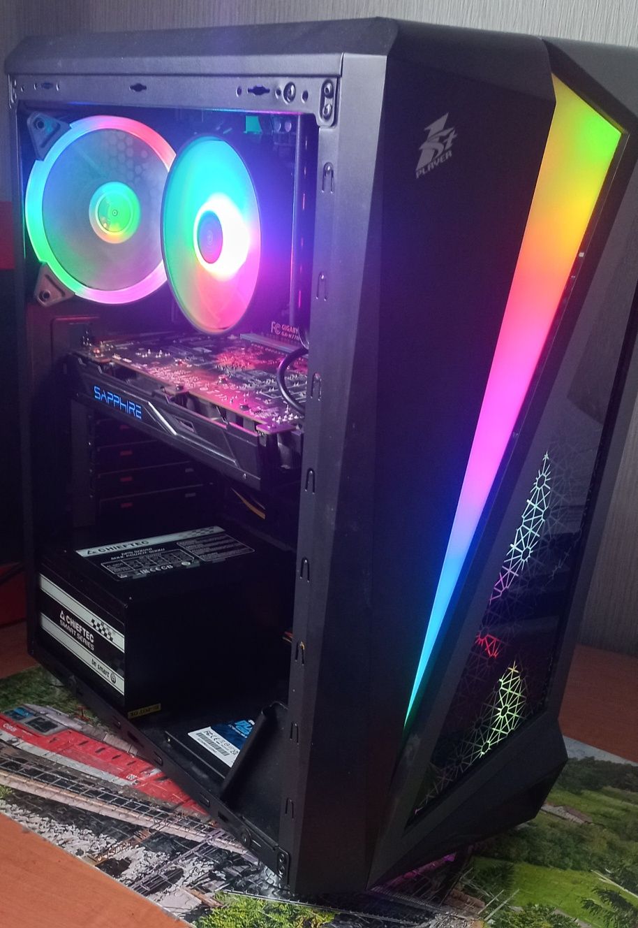 ПК для игр, работы. AMD RX470 8Gb, Intel i5-3570, 16Gb ddr3, SSD 240Gb