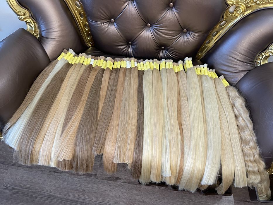 Натуральне волосся для нарощення 40-90 см