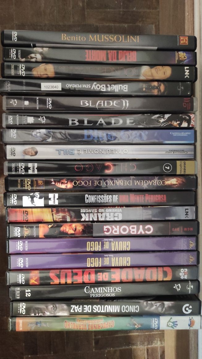 204 Filmes DVD DVD's