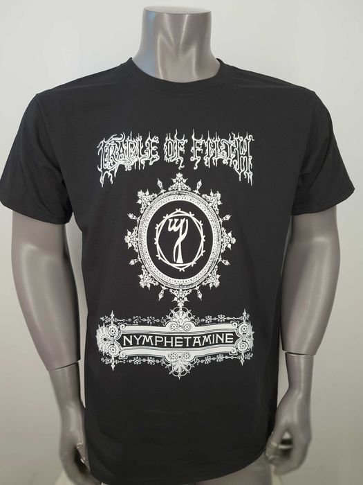 T-Shirt Cradle Of Filth, Nymphetamine, Black Metal
