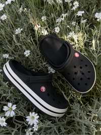 Оригінальні крокси сабо crocs crocband black