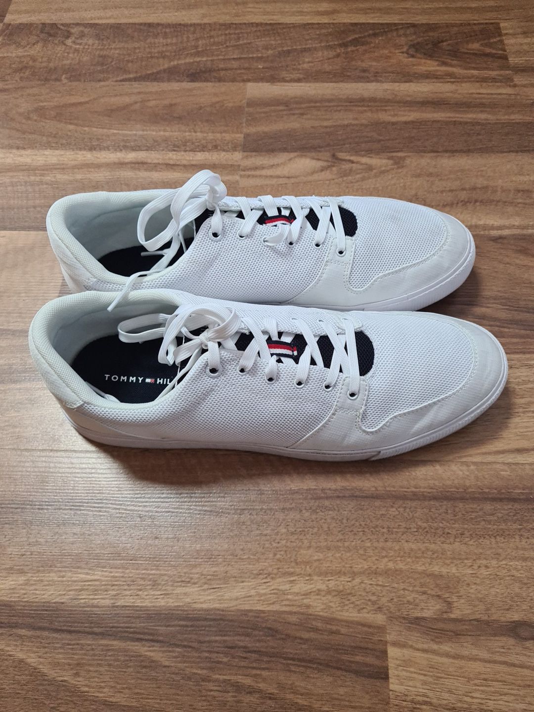 Tommy Hilfiger trampki sneakersy niskie męskie Białe rozmiar 44