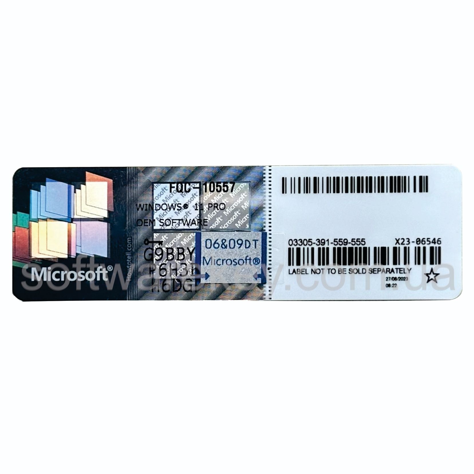 Microsoft Windows 11 Professional 32/64 bit UKR (FQC-10557)