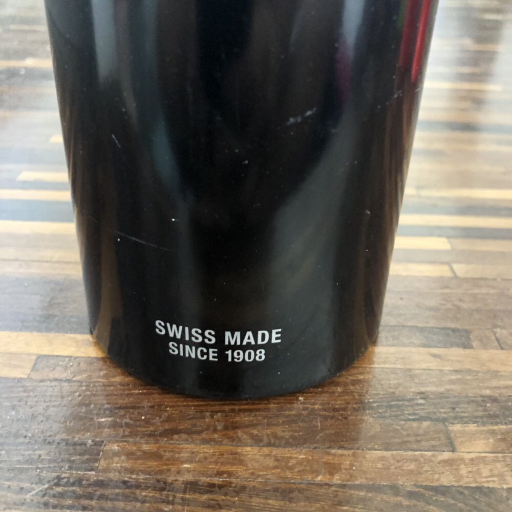 SIGG 0,75L aluminiowy bidon butelka Swiss Made czarny lekki rower