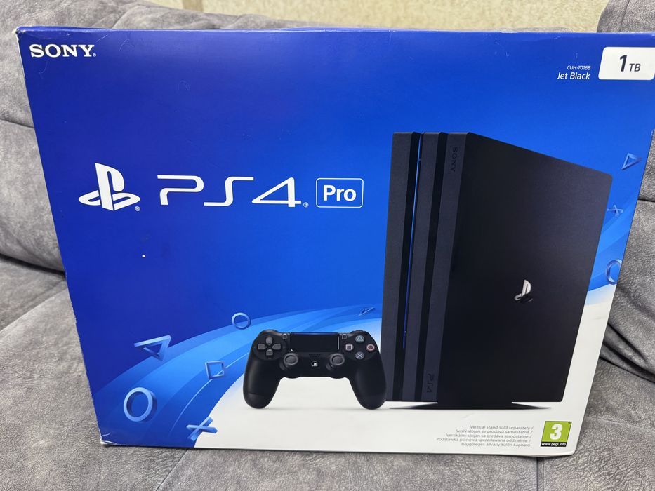 Продам sony ps4 pro с двумя геймпадами