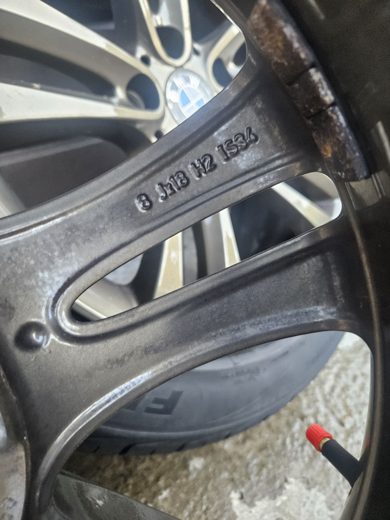 Диски БМВ BMW 397 стиль R18 5x120 ET34 J8 Легко сплавні Титани