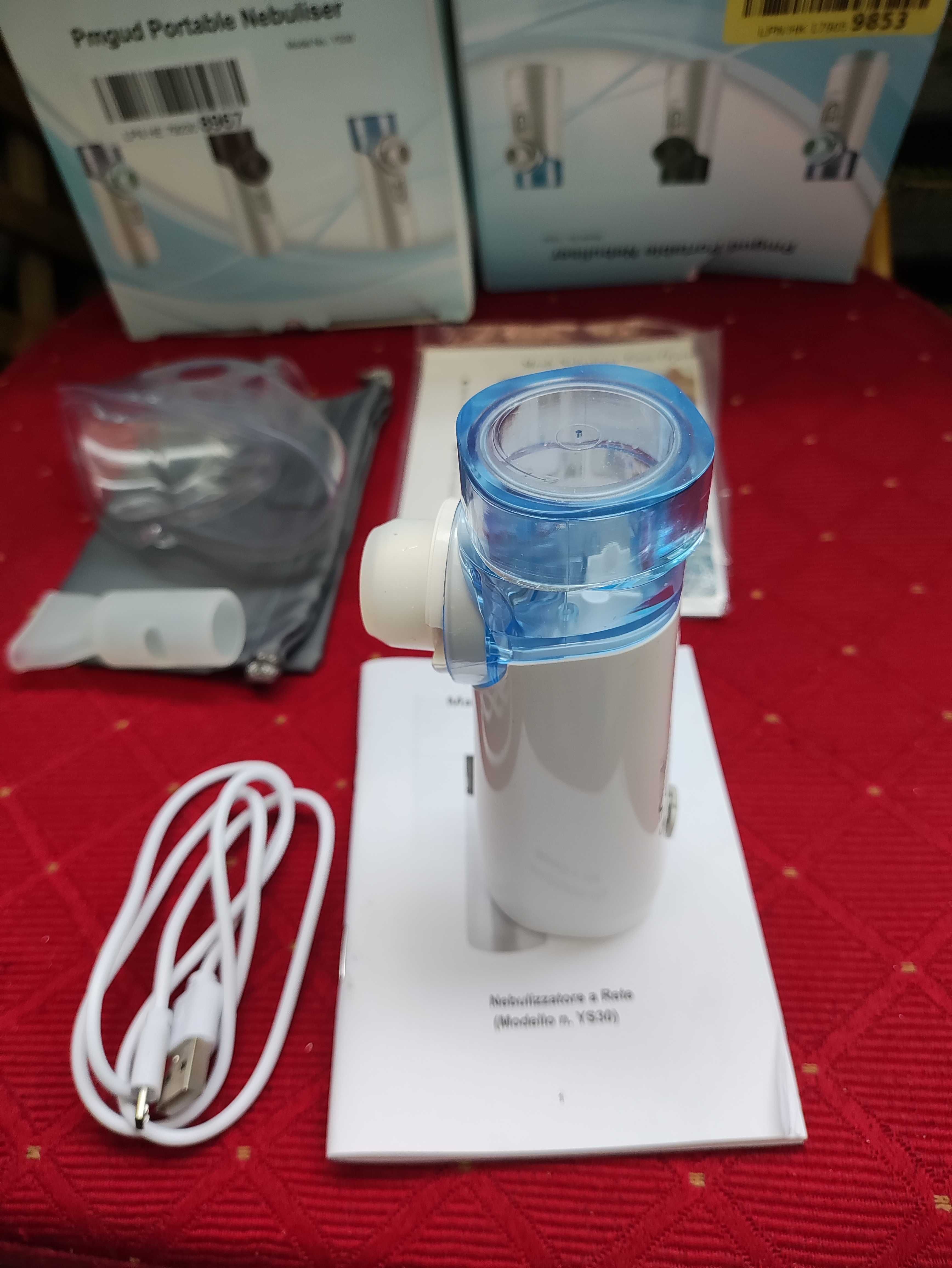 Nebulizator Nebulizer USB przenośny ultradźwiękowy Inhalator