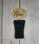 FLOW pas krokowy pikowany velvet