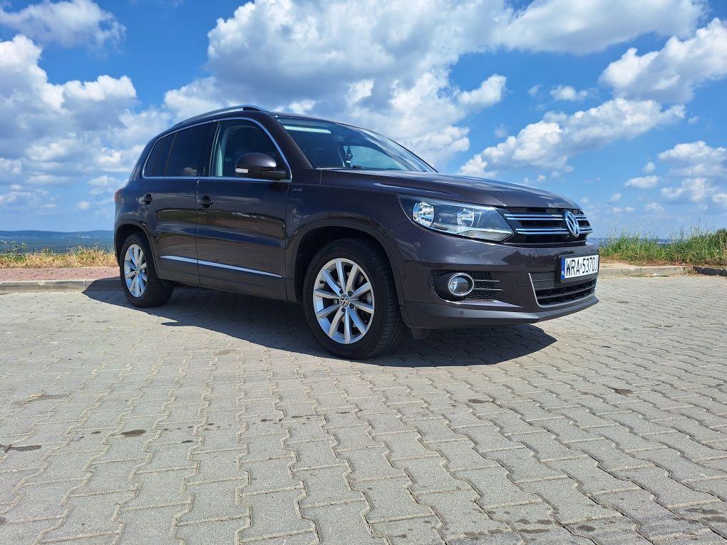 Volkswagen Tiguan 2.0 TDI Bluemotion wersja Lounge Kamera Hak Nawi