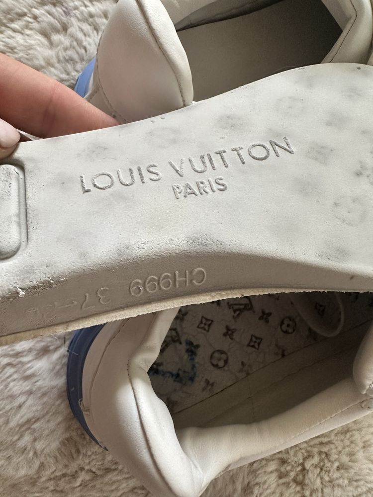 Buty sneakersy louis vuitton
