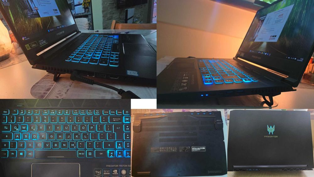 Acer Predator Triton 500 RTX2080 32GBram 1,5TBssd intel-i7 15,6"144hz