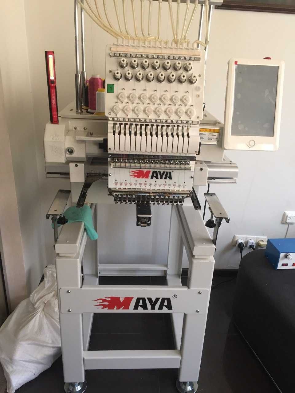 Одноголовочная 15-ти игольная вышивальная машина Maya TCL-1501